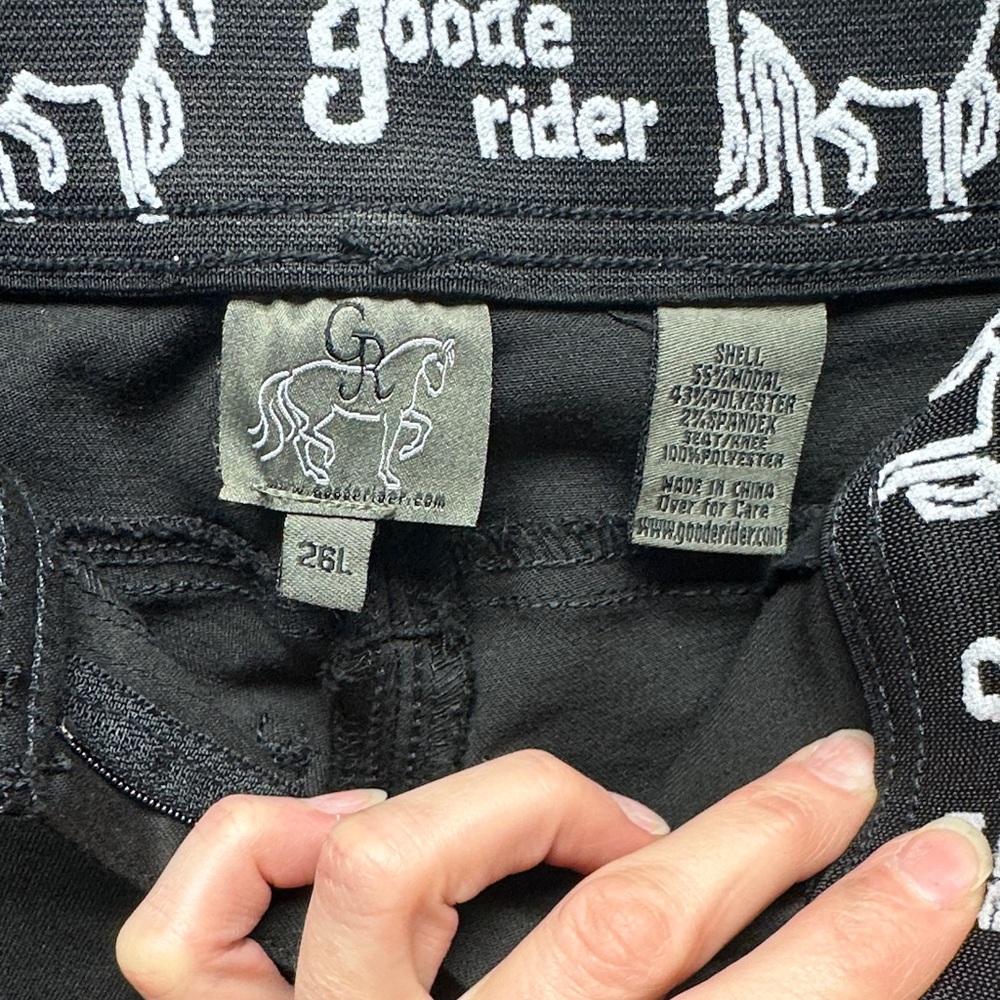 Goode Rider Black Riding Jeans - Picture 6 of 8